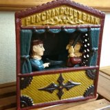 Punch and Judy Bank アイアン貯金箱